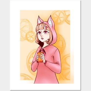 Neko Chiaki Nanami - Danganronpa 2 Posters and Art